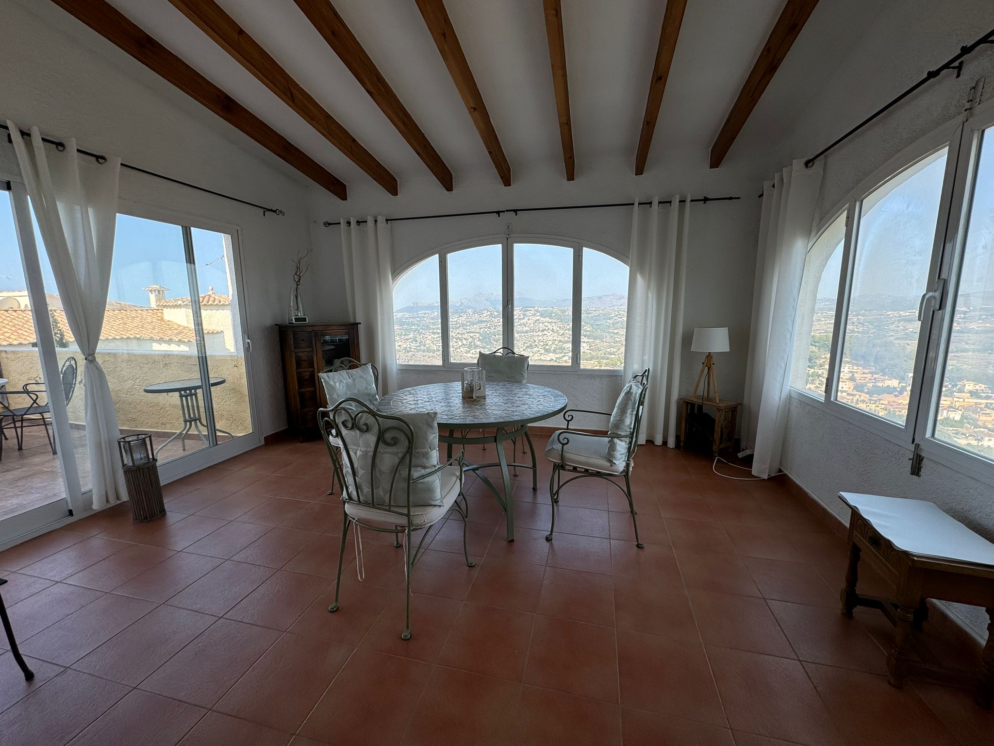 Casa Vista del Sol – Wintergarten mit Ausblick